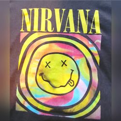 Nirvana Graphic Tee with Colorful Design