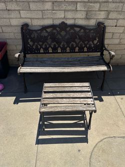Garden bench