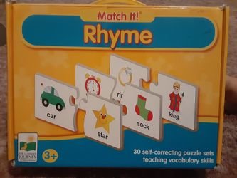 Rhyme game puzzle