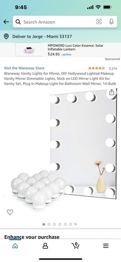 Hollywood Style Vanity  Lights 