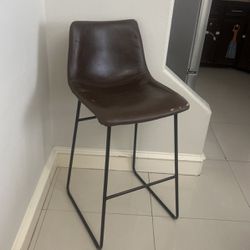 High Chair Stool In Color Brown