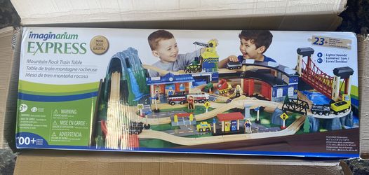 Imaginarium Mountain Rock Train Table
