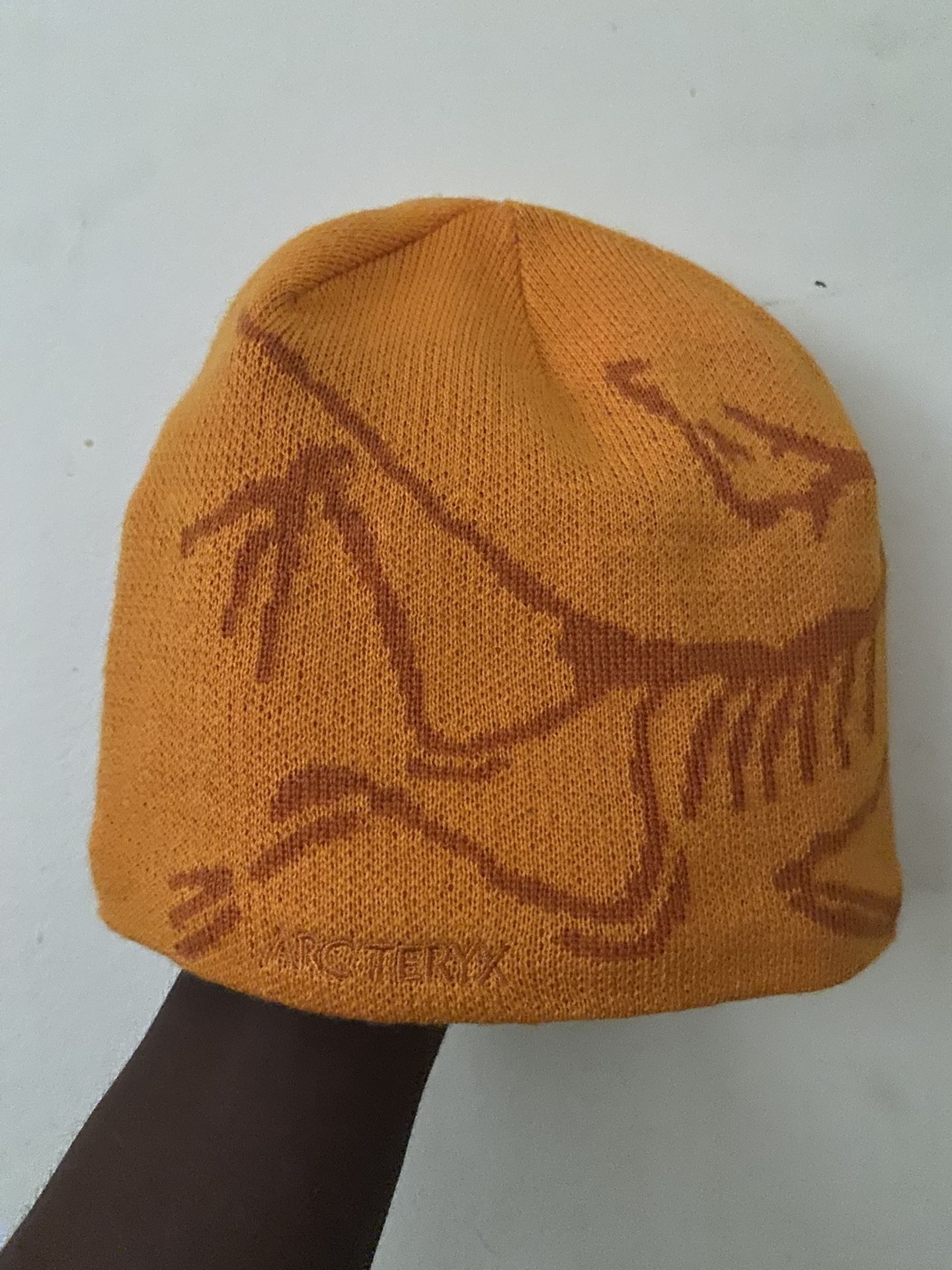 Orange Arcteryx Beanie