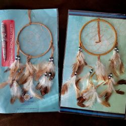 SET OF 2 LARGE SIZE DREAMCATCHERS AND PEN SET