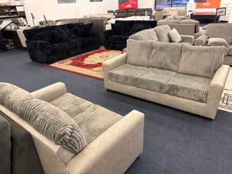 Sofa and Loveseat Set