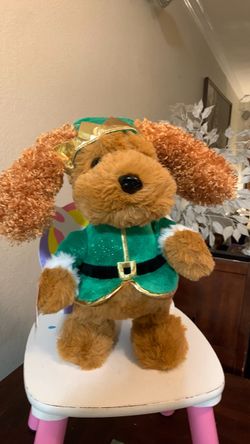 DanDee Walking Puppy Moves, Dances, Ears goes up and down, Music “Deck The Halls” Plush