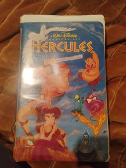 Disney Hercules VHS Tape Walt Disney Masterpiece