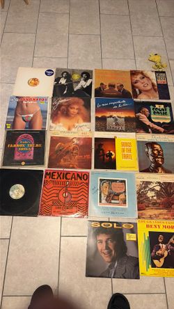 18 vtg 33 rpm vinyl records Vg cond