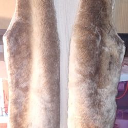 Woman's Faux Fur Vest