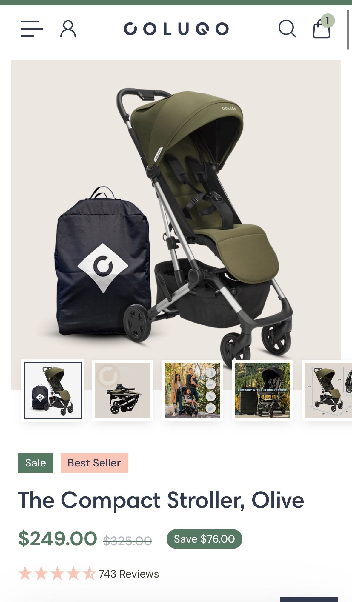 Brand New Colugo Stroller