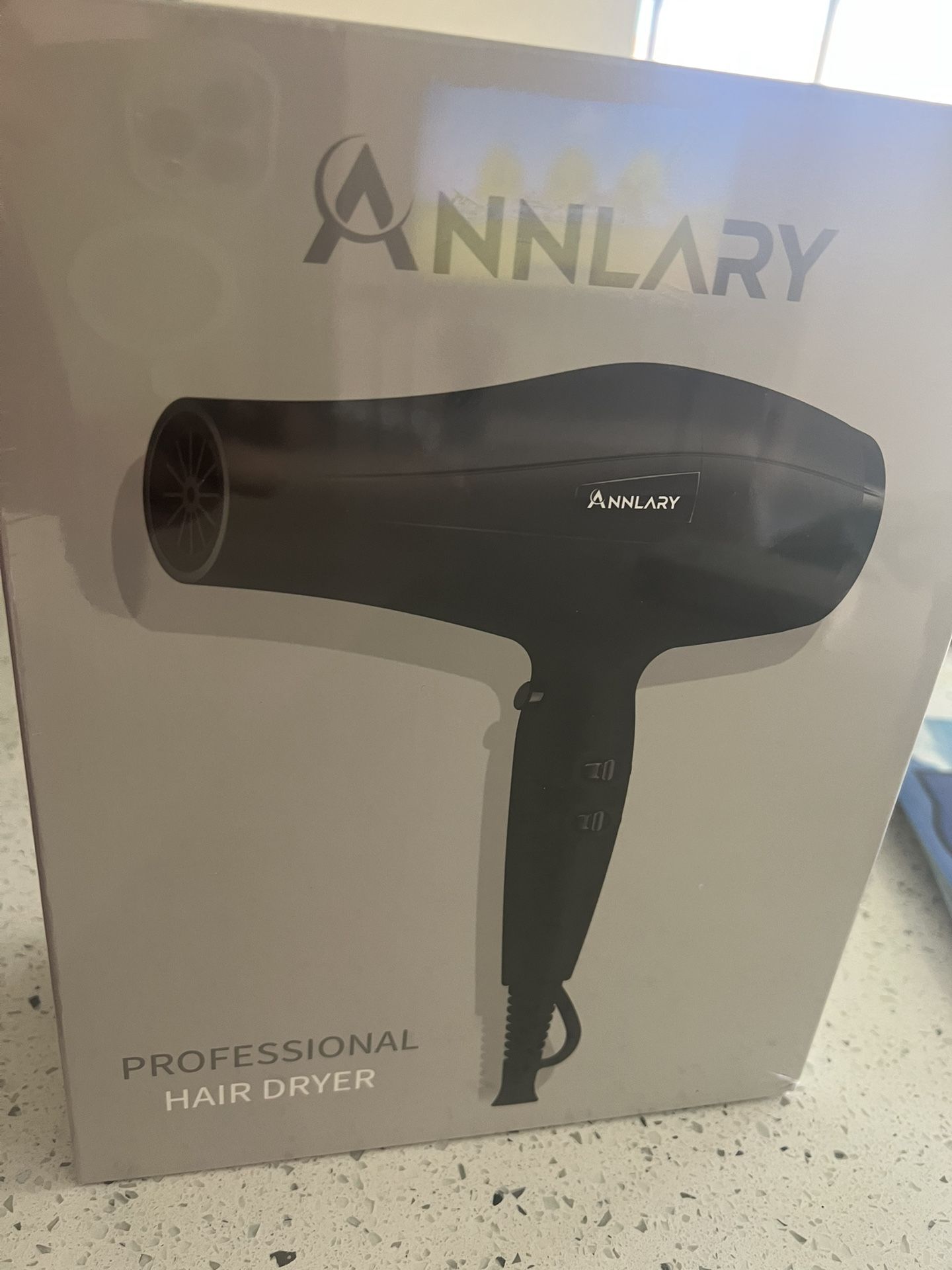 Ionic Hair Dryer 1875W β with Diffuser & Nozzle