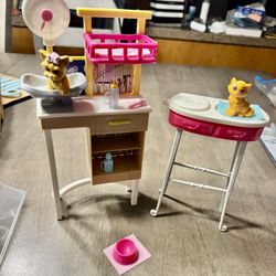 Barbie vet set 