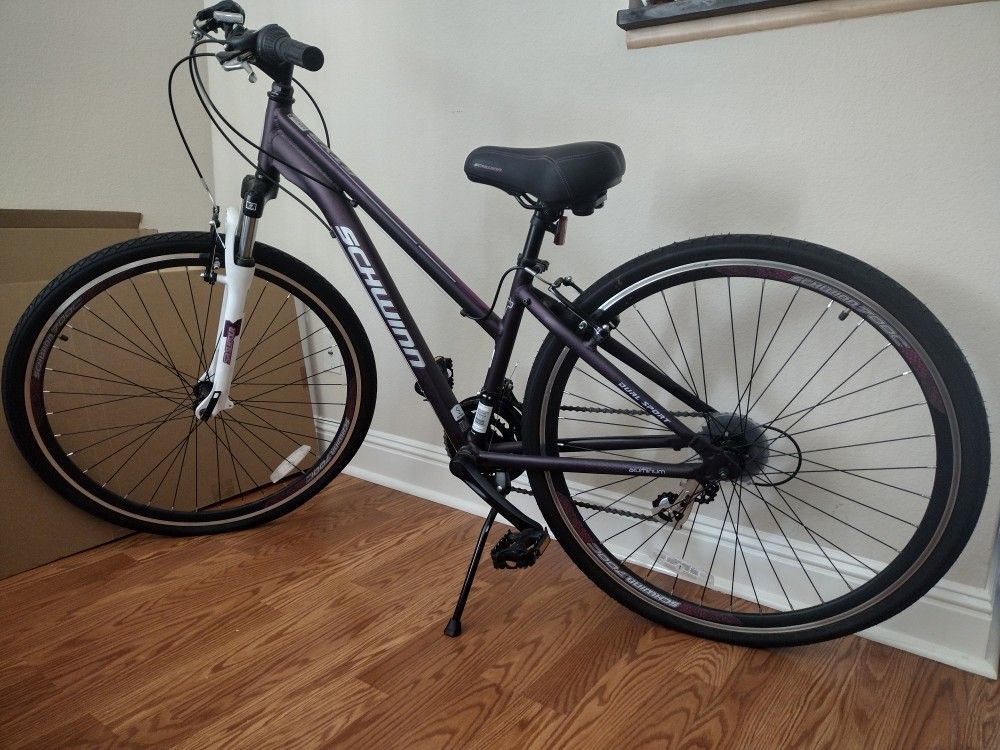 Schwinn Women's GTX3 Hybrid Bike (Matte Purple/S)