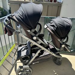 vista uppababy pram UPPAbaby Vista V3 Single-to-Double Stroller  Baby Grand