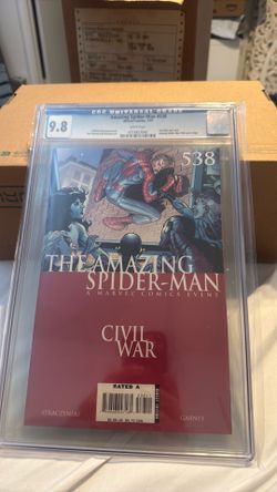 Amazing Spider-Man 538 comic book CGC 9.8