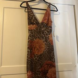 Cheetah Leopard Dress