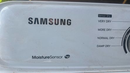 Samsung Electric Dryer with Moisture Sensor