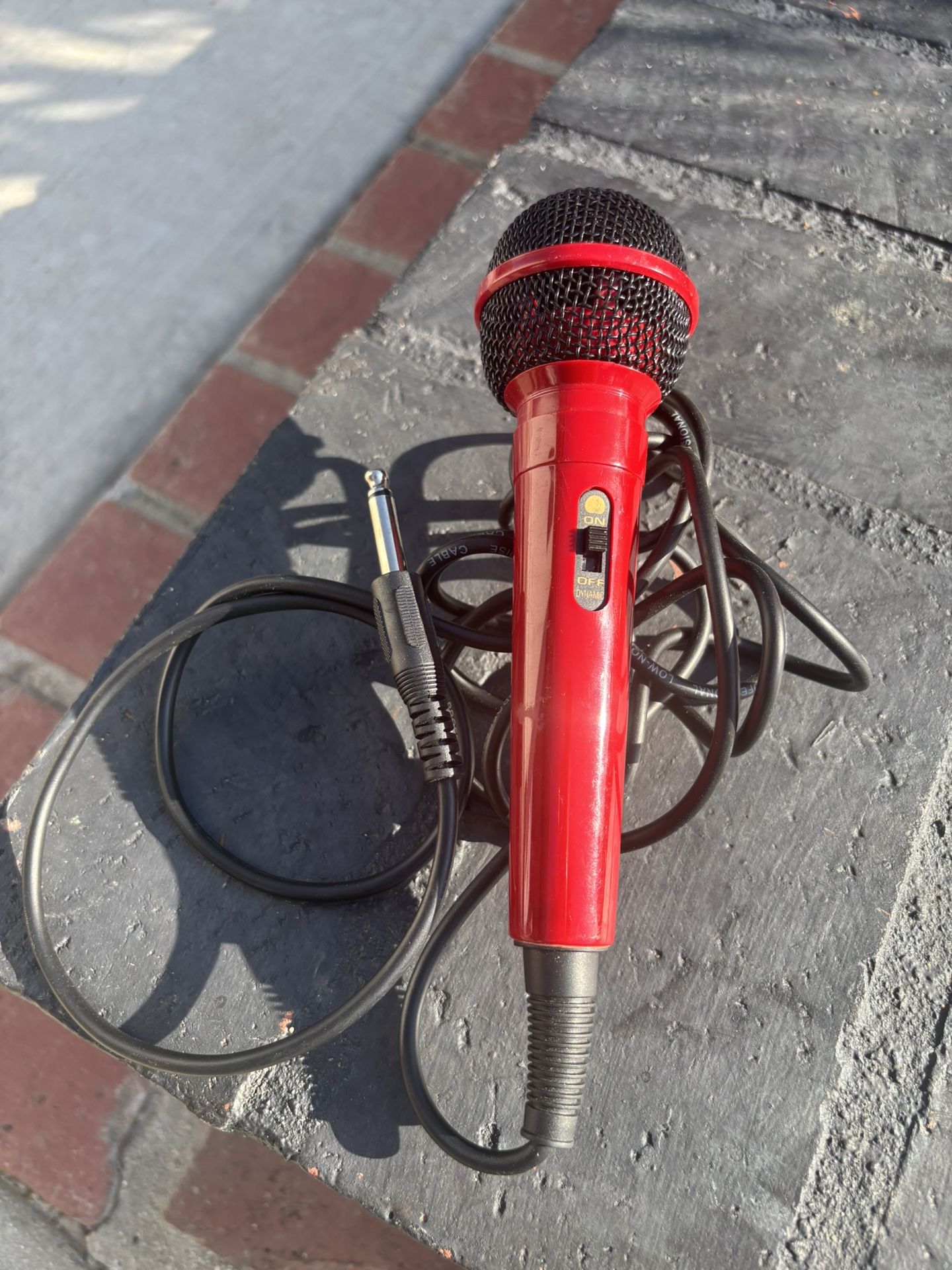 Microphone With Long Cord Plug In Jack