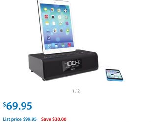 iHome w/lightning dock