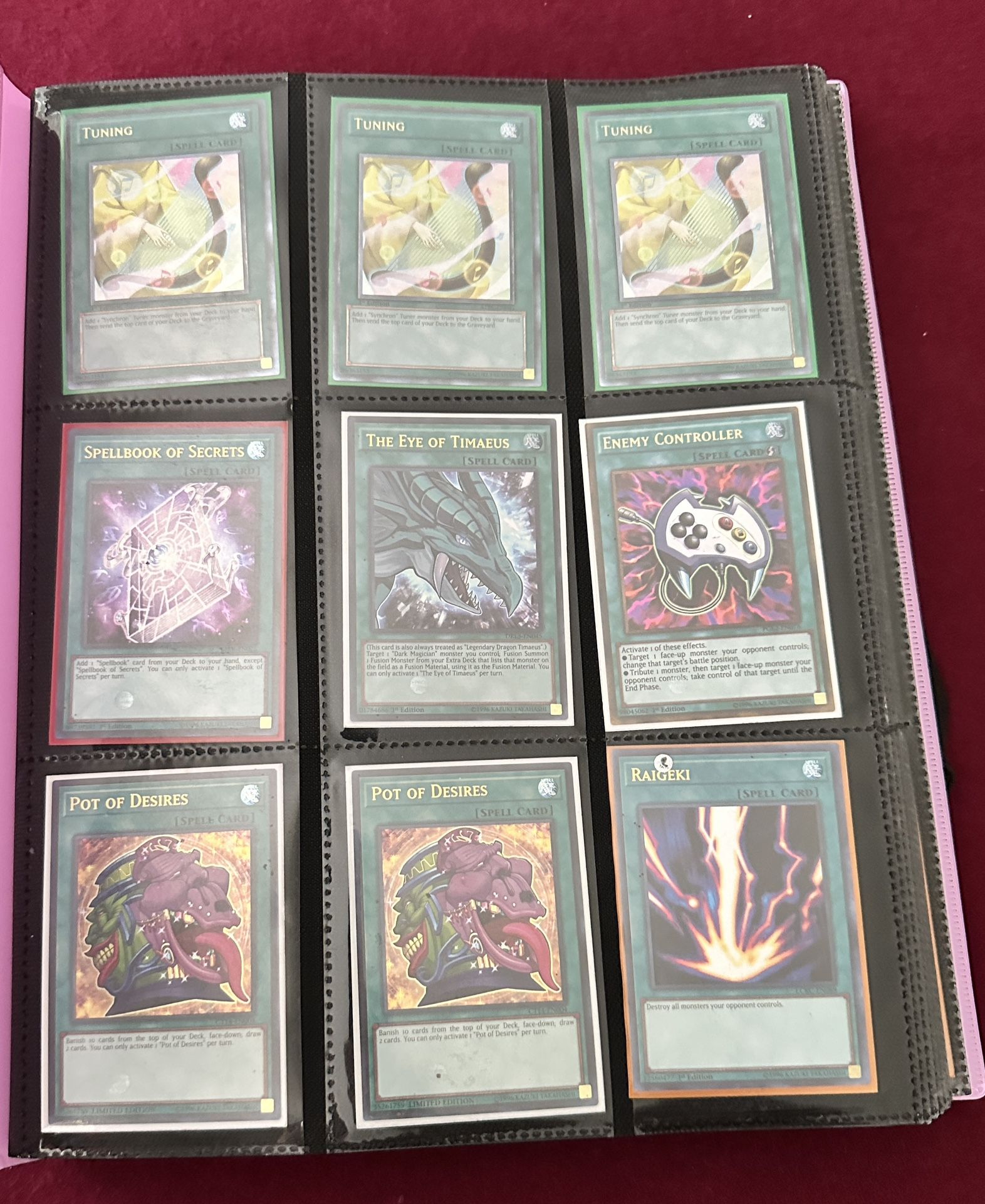 yugioh banish opponent's deck Amazon.com: DRZERUI Card Binder for YuGiOh Cards