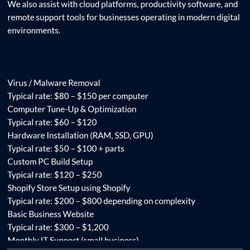 Freelance IT Support & Computer Repair