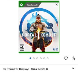 Xbox Series X Mortal Kombat 1 Game
