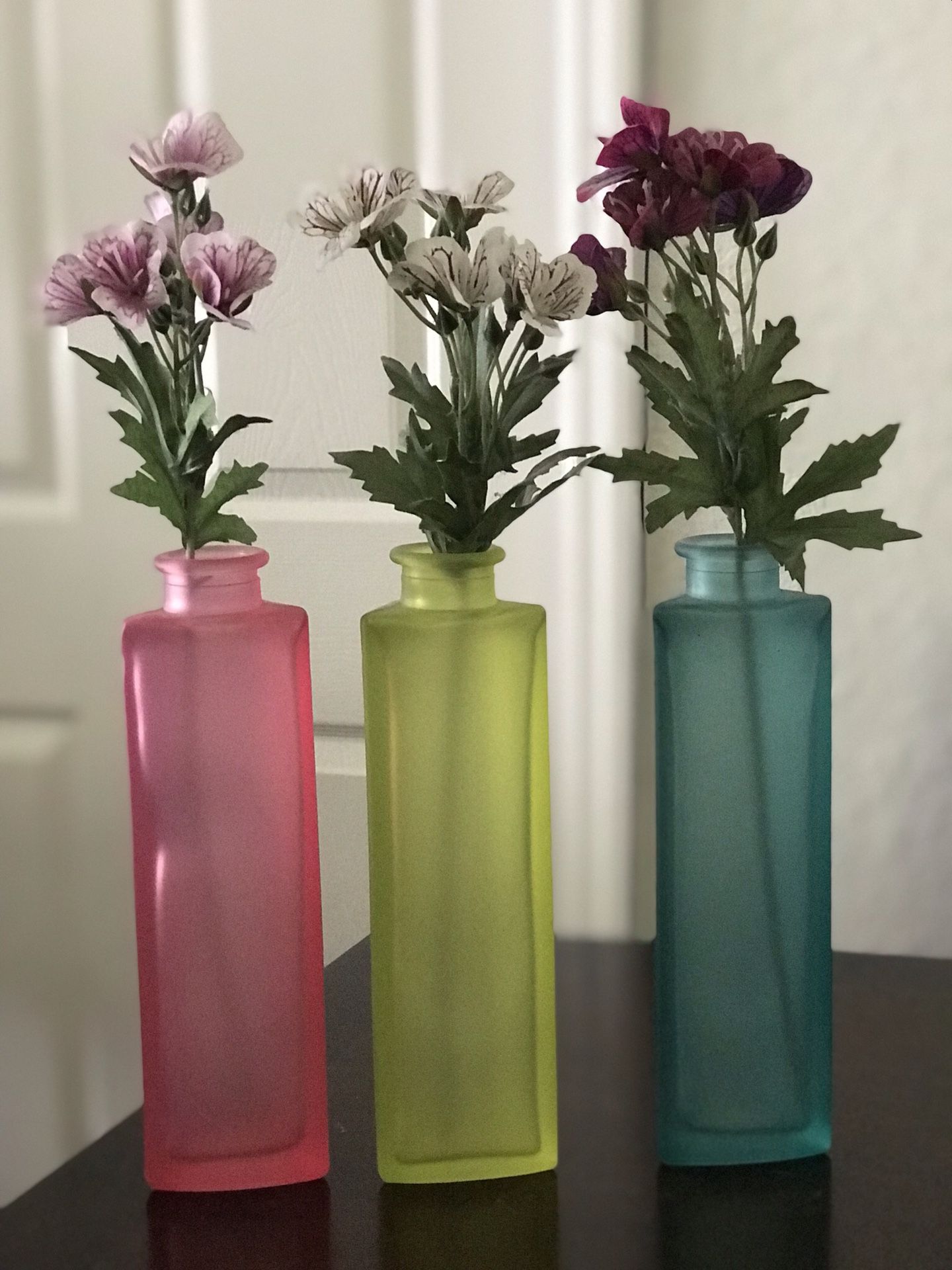 Glass Vase with flowers
