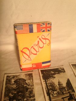Vintage Souvenir Pictures Paris