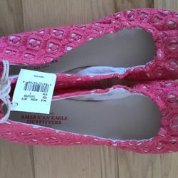 American Eagle Ballet Flats Size 7