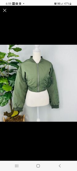H&M NWT Bomber Jacket Cropped Small available
