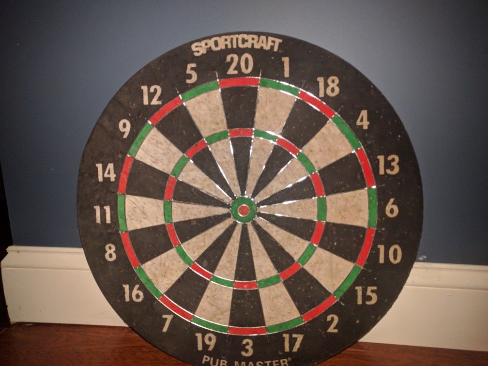 Dart board