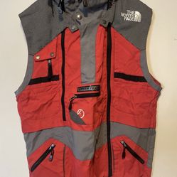 Vintage The North face Steep Tech Vest Red Size Large  2000s