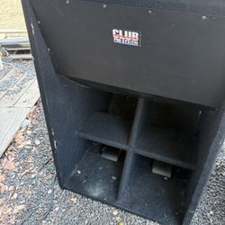 Subwoofer 18” Pro Club System 