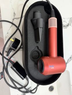 Dyson Supersonic Hair Dryer with Case and Attachments