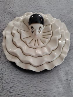 VINTAGE Pierrot Box Collectible