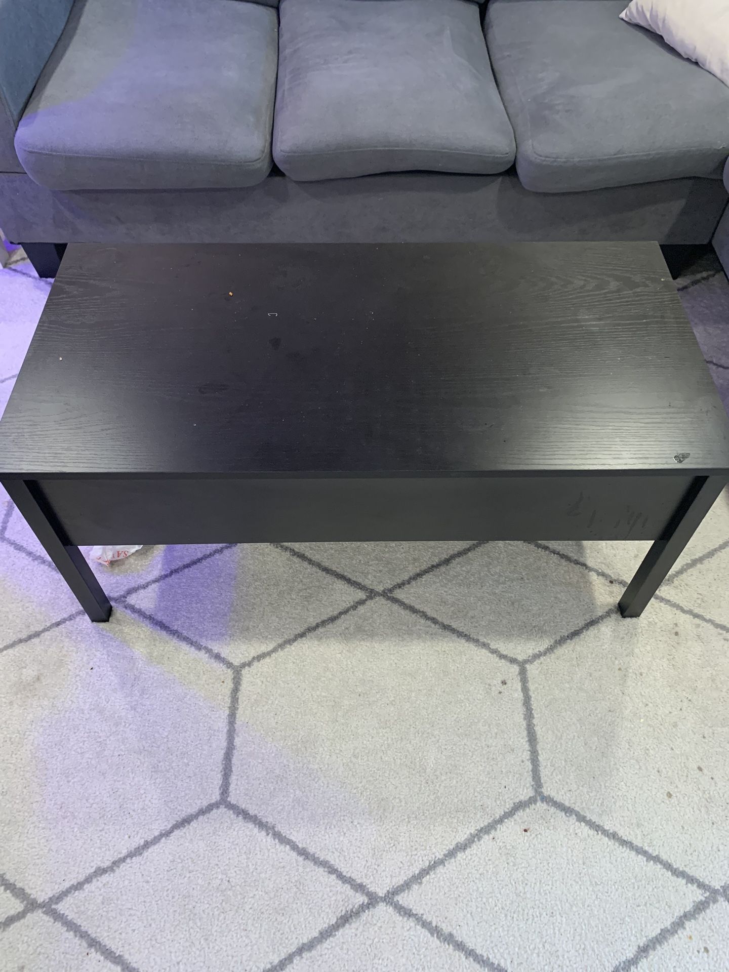 Black Coffee Table 