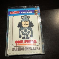 One Piece Anime Pass Case Kuma Wallet