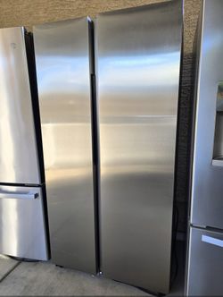 Refrigerator Stainless Steel Old 2023