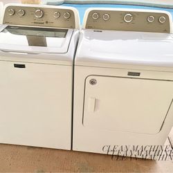 Maytag Bravos Washer And Electric Dryer 90 Day Warranty Some Delivery 
