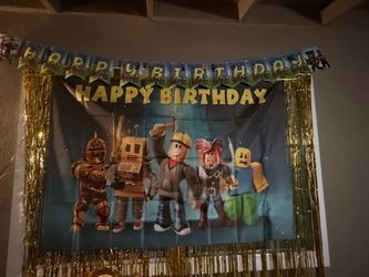 Roblox party decor