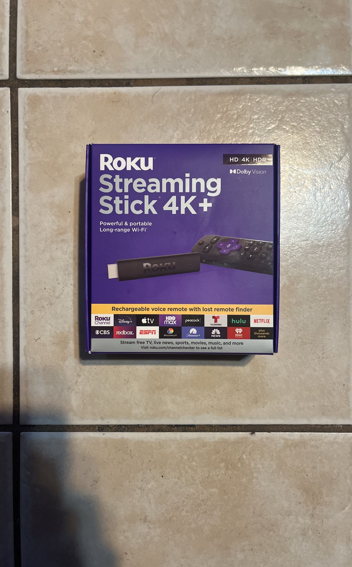 Roku streaming Stick 4k
