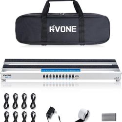 Guitar Pedal Board with Built-in Power Supply