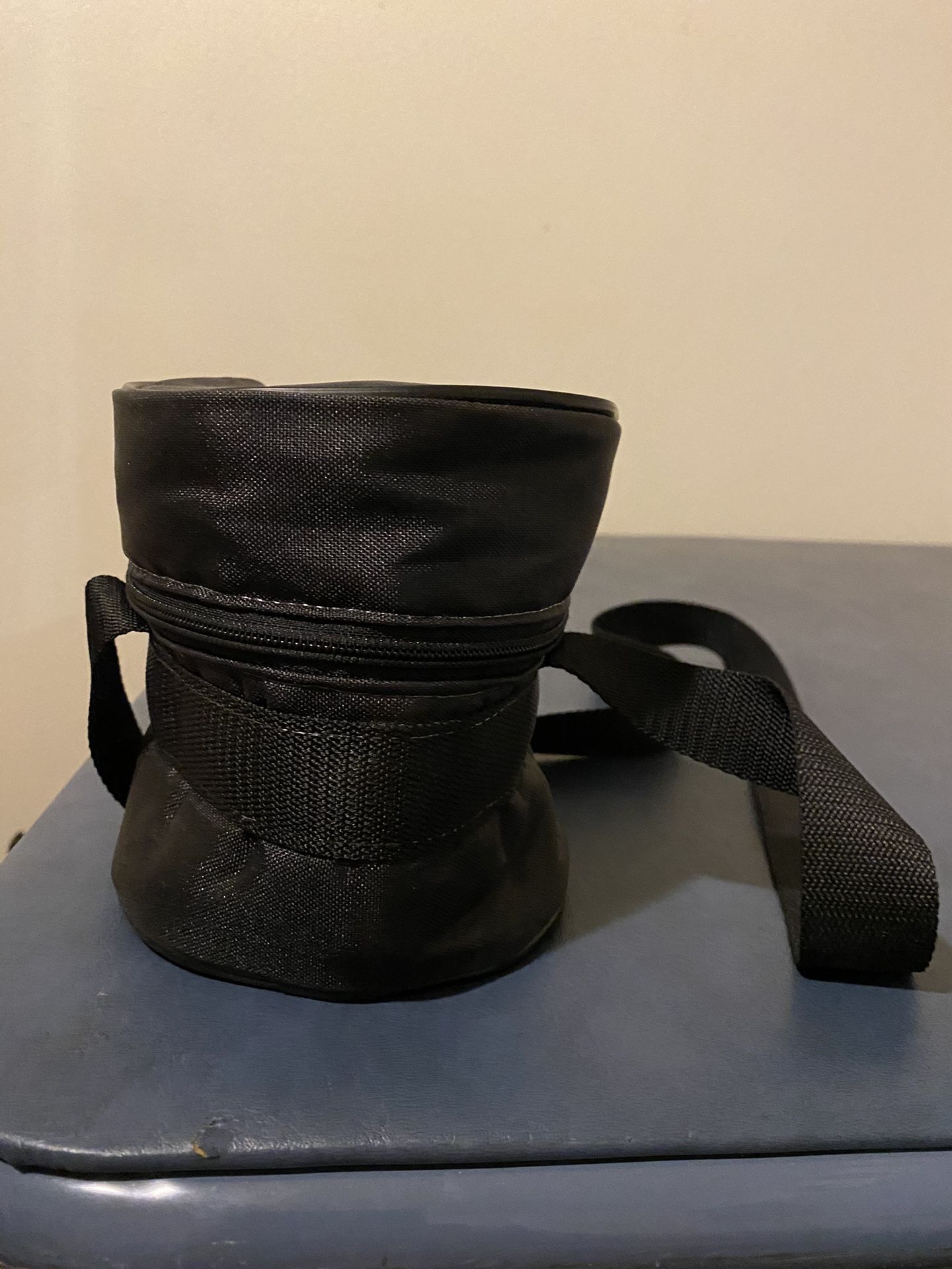Black camera bag
