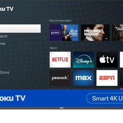 50 Inch onn Roku Tv 