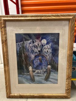 Wall picture frame