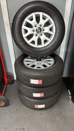 Toyota Wheels with Firestone 245/70R17