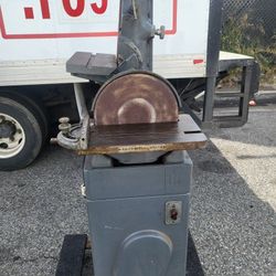 Rockwell Delta 6" X 48" Belt & 12" Disc Sander Grinder Combo With Enclosed Stand 31 710