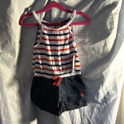 Polo Girls Romper 