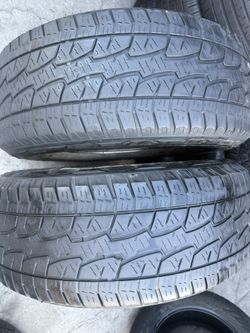 2 Used Tires 285/70r17 🤑free Install‼️