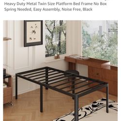 Used: 22” Twin Size Platform Bed Frame 